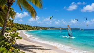 Que faire près de la plage de Salines au Gosier ? Vivre la Guadeloupe entre mer, alizés et détente